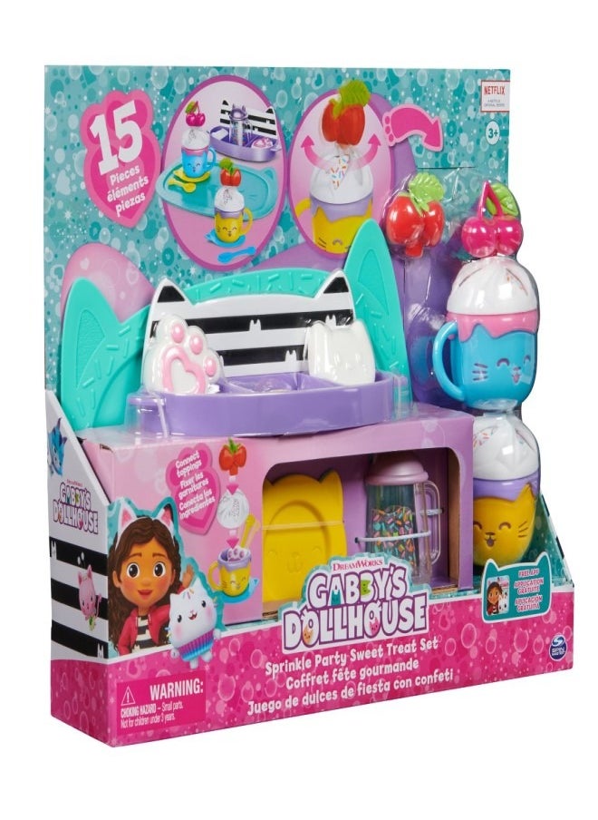 SPIN MASTER GABBYS DOLL HOUSE - SPRINKLE PARTY TREAT SET  - Image 1