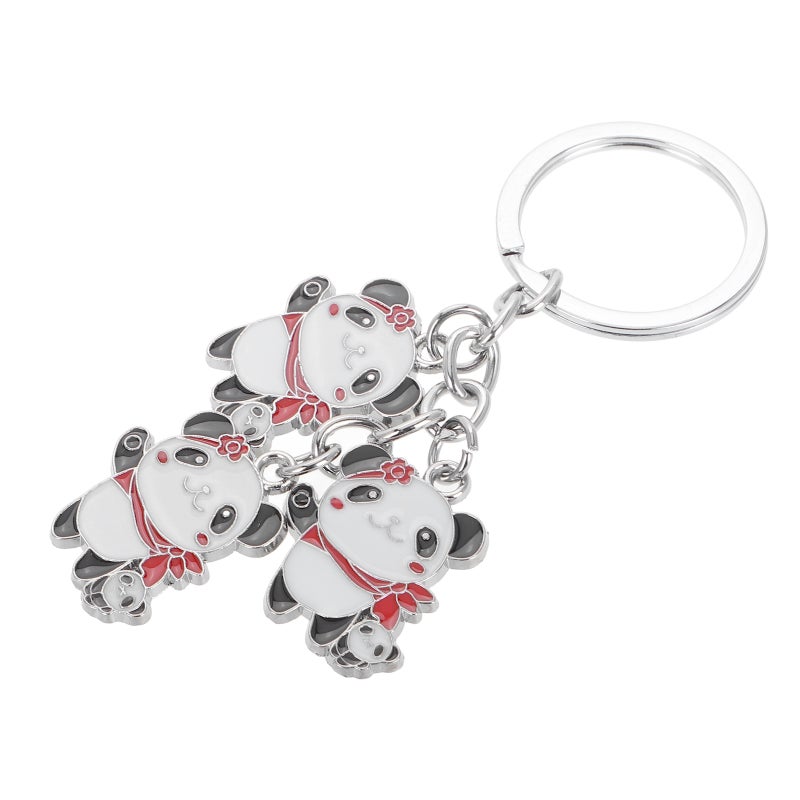 Women Keychain Alloy Panda Keychain Cute Key Chain Charm Keychain Key Chain Women Cute Keychain Accessory Cute Key Chain Cute Keychain - Image 5