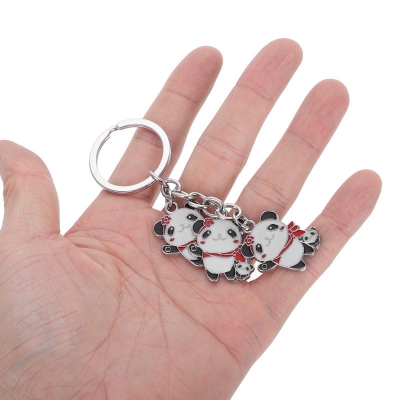 Women Keychain Alloy Panda Keychain Cute Key Chain Charm Keychain Key Chain Women Cute Keychain Accessory Cute Key Chain Cute Keychain - Image 3