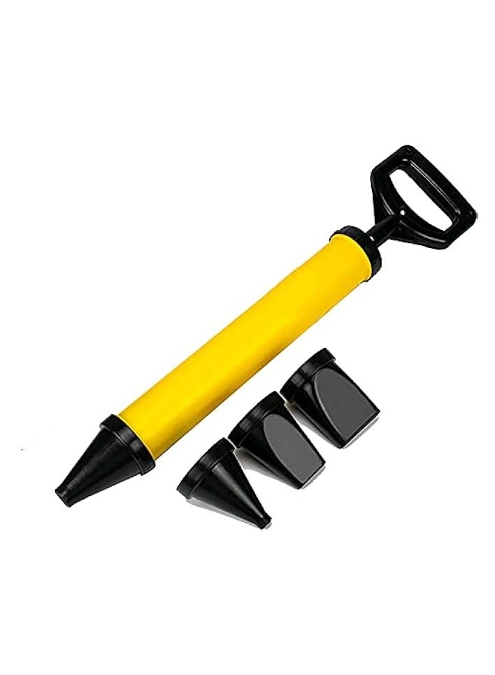 بروماس مسدس السد الأسمنتي، أداة رش ملاط ​​الجص، مجموعة أدوات يدوية للملاط، مضخة أسمنت السد، آلة السد اليدوية المصنوعة من الفولاذ المقاوم للصدأ، مضخة الجير الأسمنتية، أداة تعبئة الحشو - Image 1