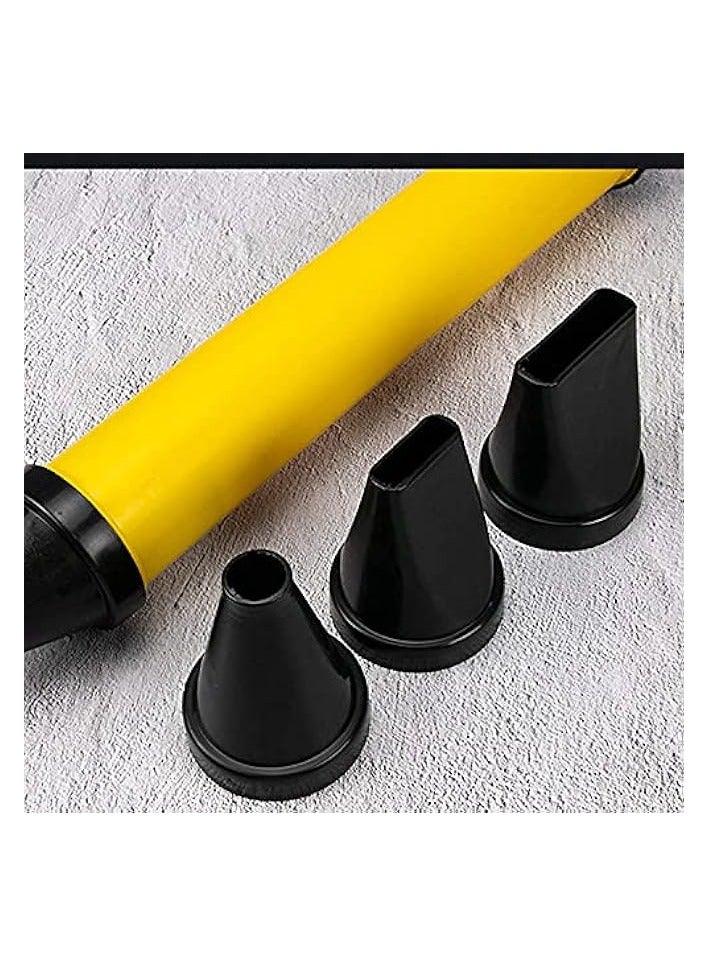 بروماس مسدس السد الأسمنتي، أداة رش ملاط ​​الجص، مجموعة أدوات يدوية للملاط، مضخة أسمنت السد، آلة السد اليدوية المصنوعة من الفولاذ المقاوم للصدأ، مضخة الجير الأسمنتية، أداة تعبئة الحشو - Image 2