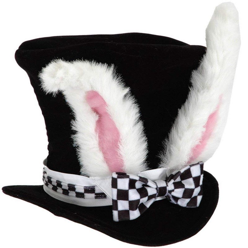 Tigerdoe White Rabbit & Mad Hatter Costume - 5 Pc Set (Unisex-Adult, One Size, Party, Alice in Wonderland) - Image 4