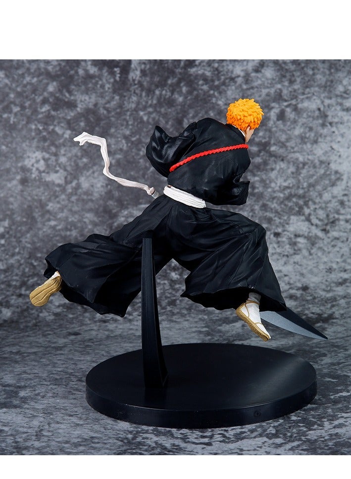 عام شخصية مقنعة لملك الموت إيتشيغو كوروساكي من سلسلة الأنمي بليتش، لعب وهدايا للمعجبين، تصلح لتزيين المنزل أو المكتب. - Image 3