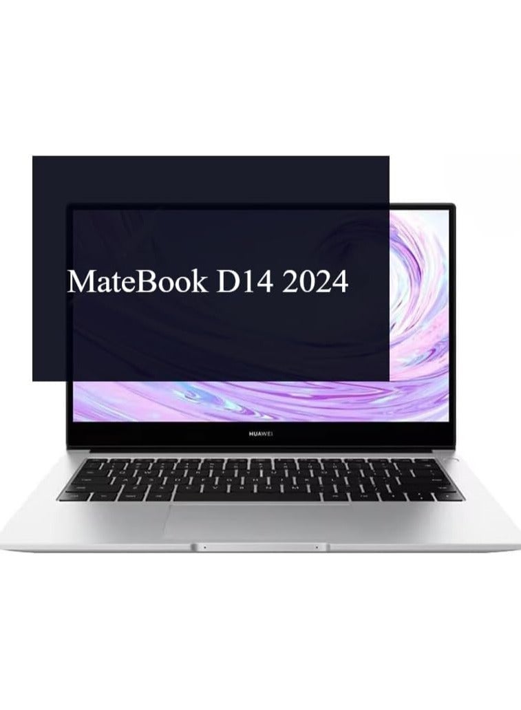 general Laptop Screen Protector for Huawei MateBook D14 2024 14-inch Model MDG-24 Anti-Peek Static Attraction Anti-Peek Film - Image 1