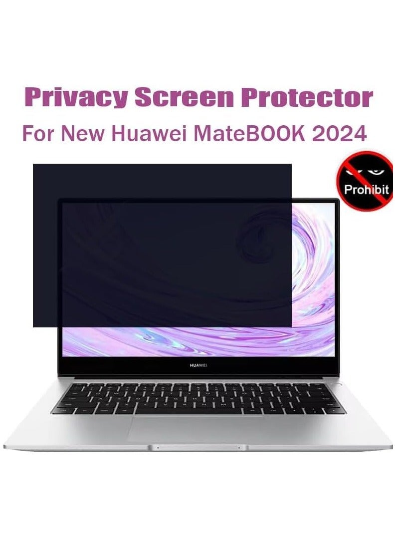 general Laptop Screen Protector for Huawei MateBook D14 2024 14-inch Model MDG-24 Anti-Peek Static Attraction Anti-Peek Film - Image 3
