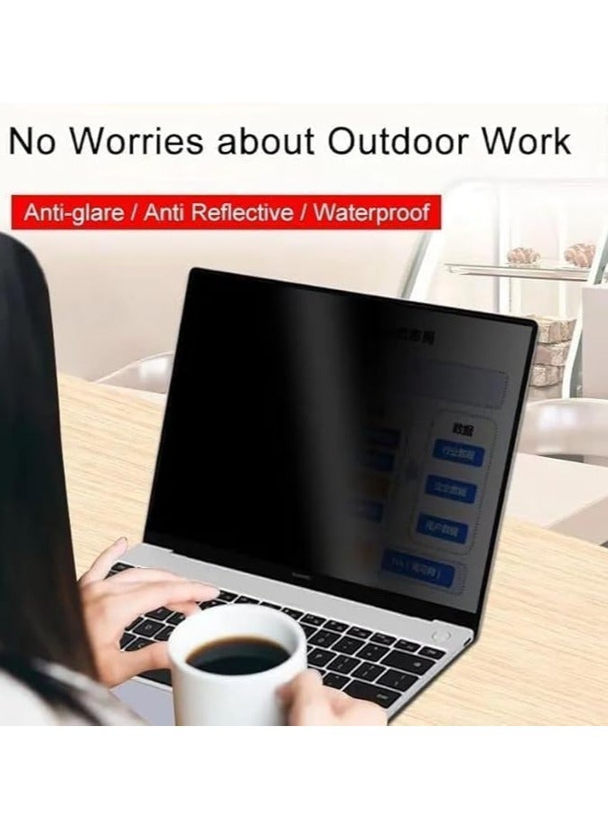 general Laptop Screen Protector for Huawei MateBook D14 2024 14-inch Model MDG-24 Anti-Peek Static Attraction Anti-Peek Film - Image 5