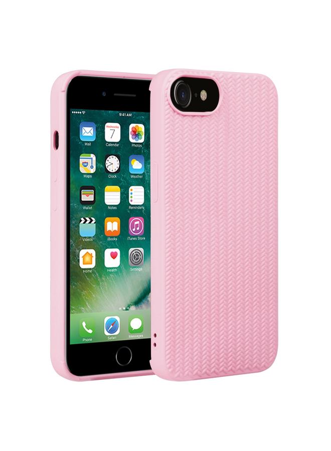 اس-توب جراب لهاتف iPhone SE 2022 / SE 2020 / 7 / 8 جراب هاتف من السيليكون بنسيج منسوج - Image 1