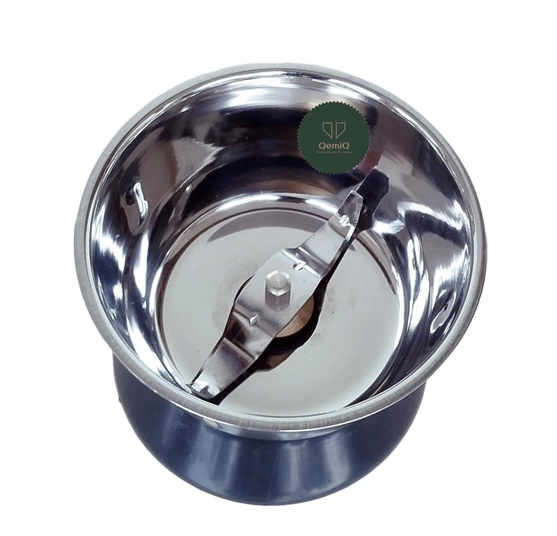 QemiQ® -Chutney(small) Jar for -"Usha FP 3811 Food Processor 1000 Watts"..(Won't suitable for Usha FP 3810 Models & Won't suitable for any other models & brands). -(500ml capacity) - Image 2