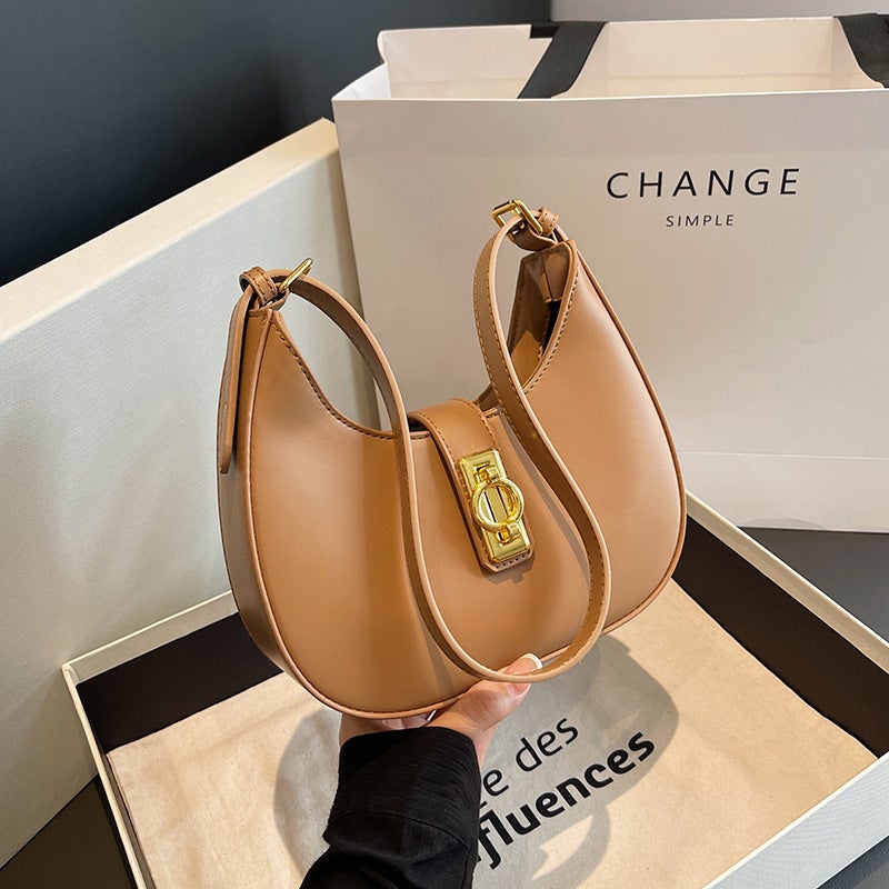 Advanced Texture Niche Design Bag 2023 New Women'S Bag Summer Popular Popular Crossbody Bag Shoulder Underarm Bag - Image 3