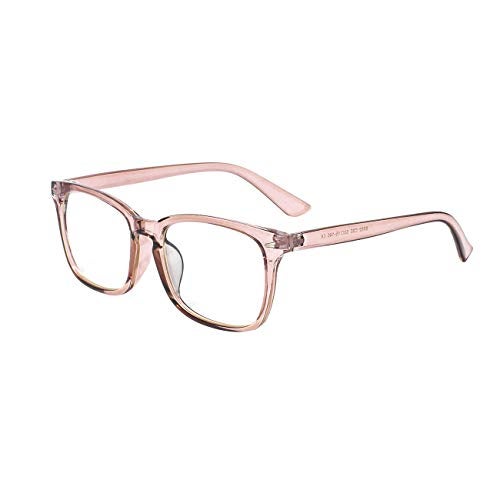 MAXJULI Blue Light Blocking Glasses,Computer Reading/Gaming/TV/Phones Glasses for Women Men(Light Coffee) - Image 2
