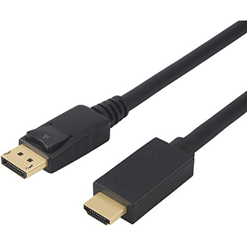 axGear DisplayPort to HDMI Cable DP to HDMI Ultra HD 4K Video Display Converter 3 Ft - Image 5