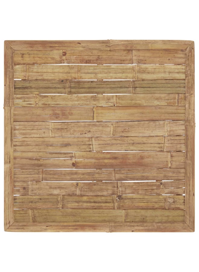 vidaxl 7 Piece Garden Lounge Set with Dark Grey Cushions Bamboo 3058234 - Image 3