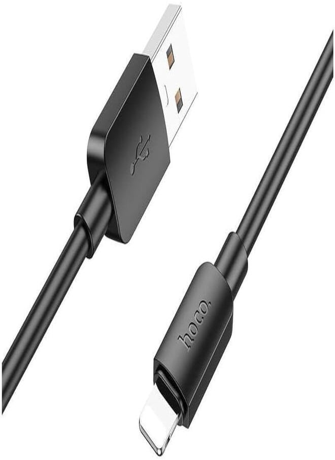 Hoco Hoco X96 - Hyper, Charging And Data Transmission Cable, Lightning (1M - 4A) Compatible With Apple Iphone Ipad Samsung Huawei Xiaomi Oppo - Black 