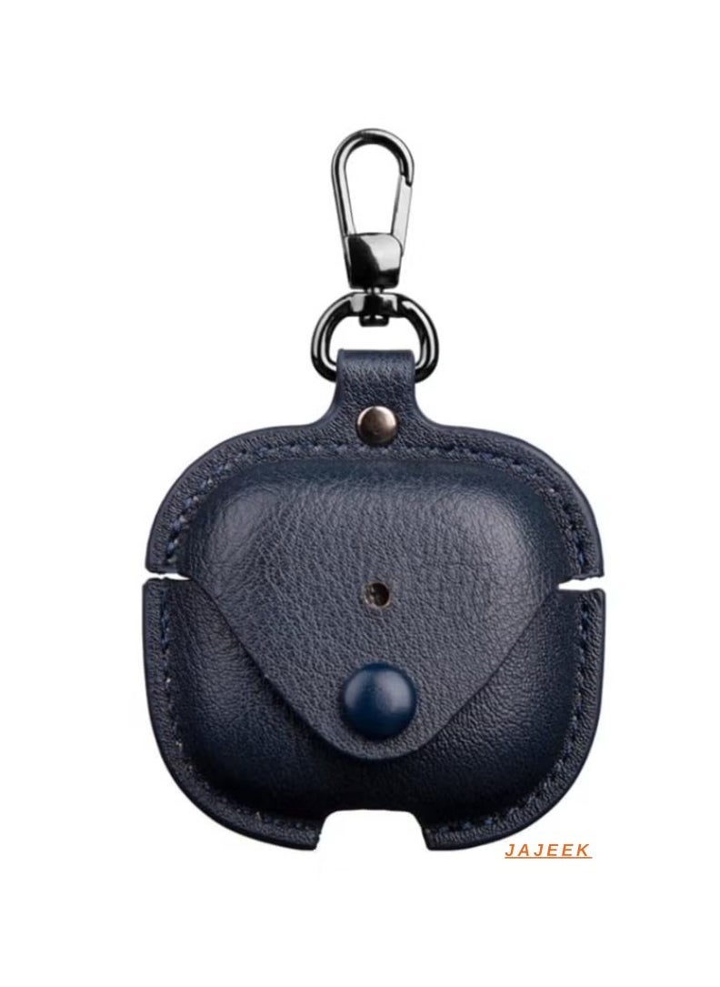 JAJEEK AirPods 4 2024 Case – PU Leather Anti-Scratch Protective Cover with Keyring, Stylish Case for AirPods 4 2024, Durable & Shockproof, Slim Fit Design - Image 1
