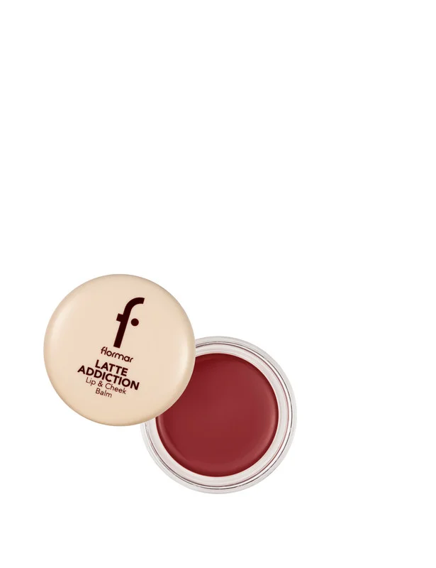 فلورمار Latte Addiction Lip & Cheek Balm - 003 Berry Mocha