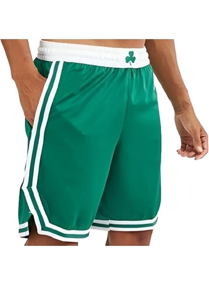 Men's Athletic Shorts - Breathable, Quick-Drying Basketball, Gym, and Workout Shorts for Gym Training, Running, Marathons, and Cycling with Pockets, Polyester - Image 4