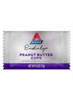 Atkins Endulge Peanut Butter Cups, Dessert Favorite, Low Carb, 0g Sugar, 60 Count  - Image 2