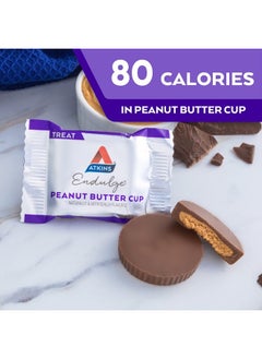 Atkins Endulge Peanut Butter Cups, Dessert Favorite, Low Carb, 0g Sugar, 60 Count  - Image 4
