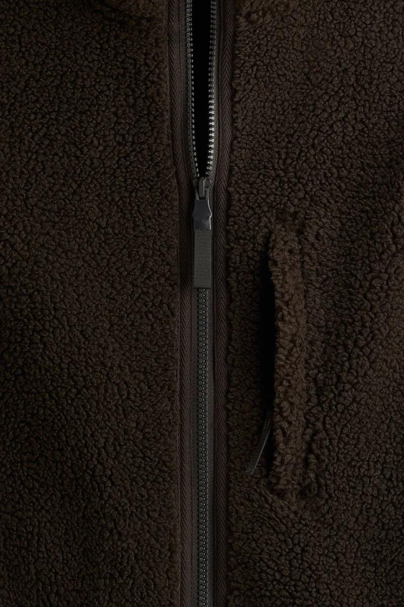 H&M Regular Fit Teddy sports gilet