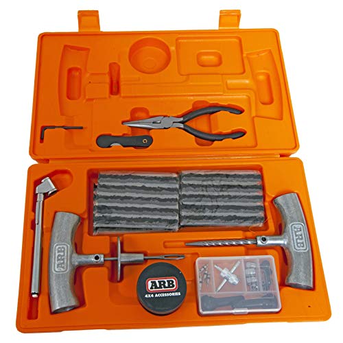 ARB 10000011 Speedy Seal 2 - Universal Heavy Duty Tire Repair Kit For Car, Truck, RV, Jeep, ATV, Motorcycle, Tractor, Trailer. Flat Tire Puncture Repair Kit Fix Punctures and Plug Flats 50 String Plug - Image 1