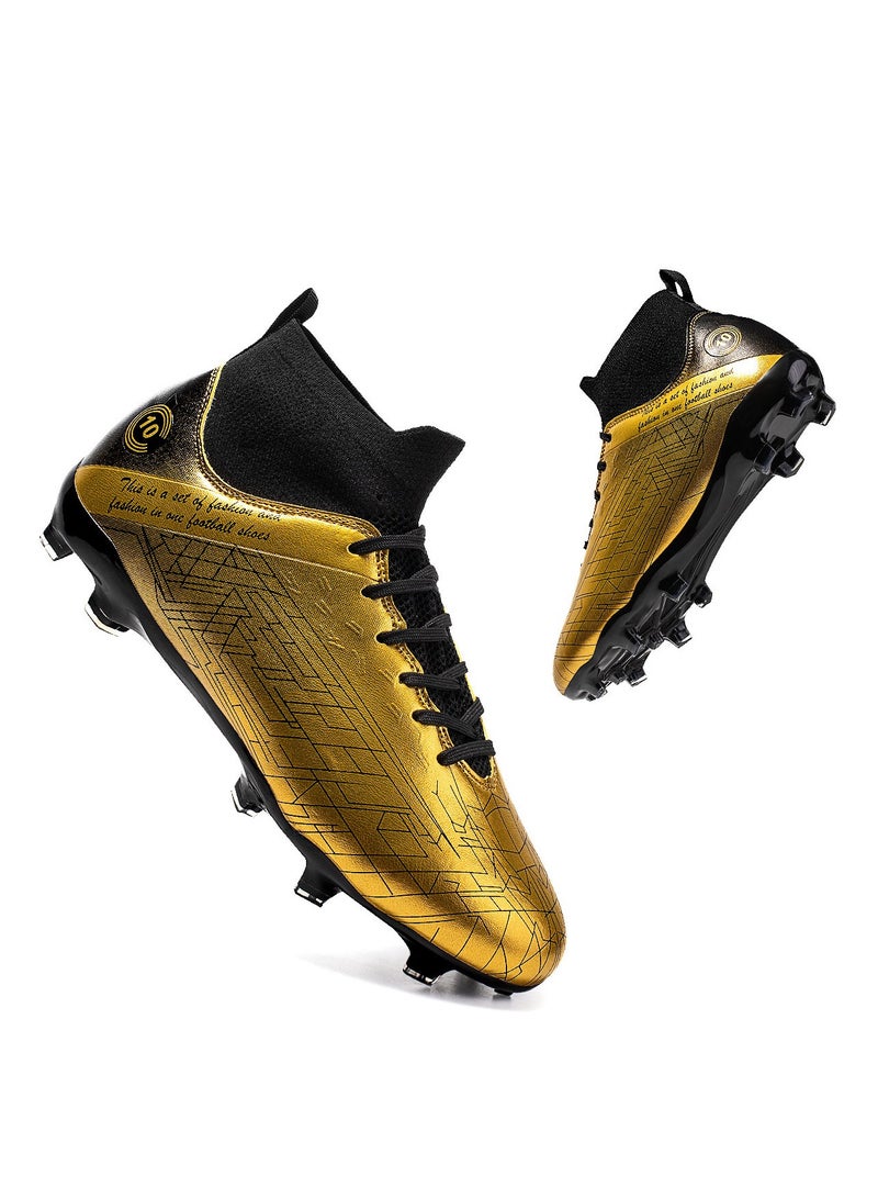SKT Shiketro Men's Football Shoes, Suitable For Outdoor Indoor Professional Youth Boys Football Shoes, Unisex Football Shoes.  - Image 1