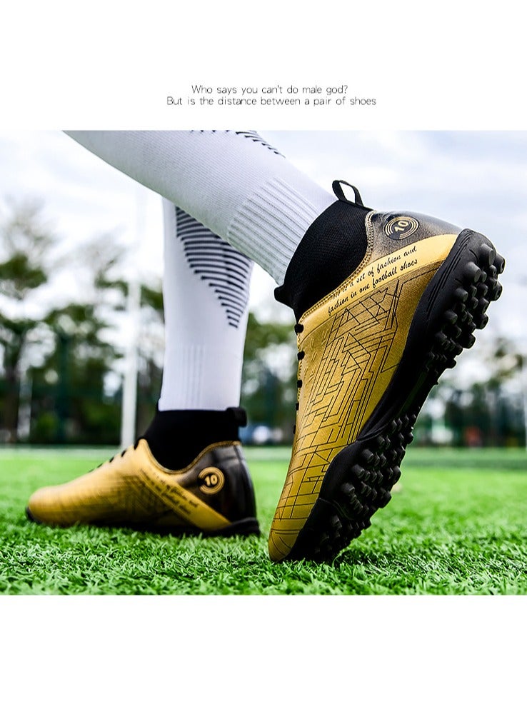 SKT Shiketro Men's Football Shoes, Suitable For Outdoor Indoor Professional Youth Boys Football Shoes, Unisex Football Shoes.  - Image 2