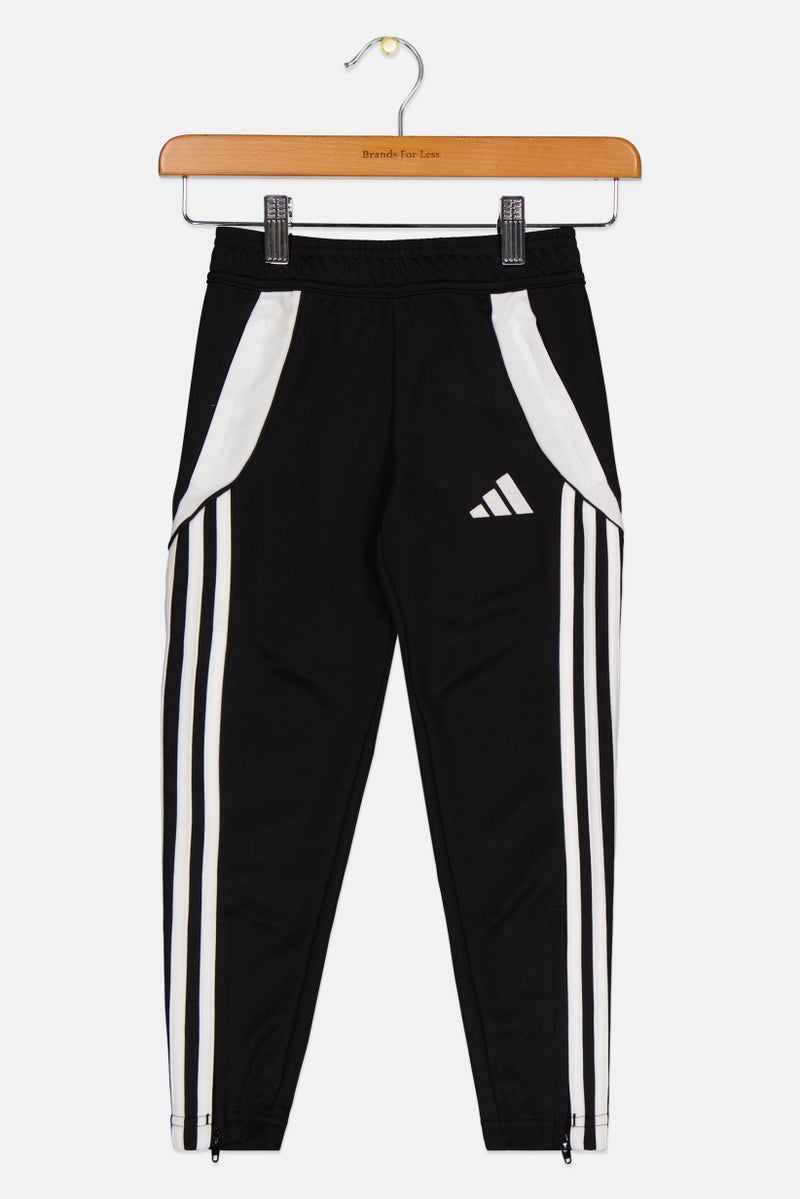 Adidas Kids Boy Sportswear Fit Training Track Pants, Black - Image 1
