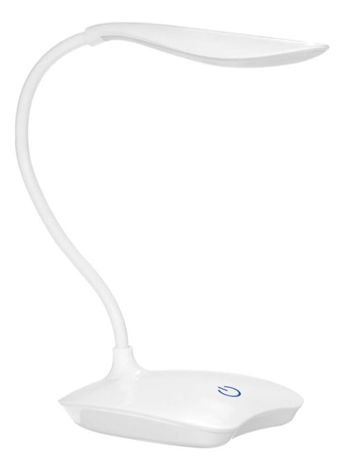 بريمو بلس مصباح مكتبي LED قابل لإعادة الشحن USB لحماية العين باللون الأبيض أبيض - Image 1