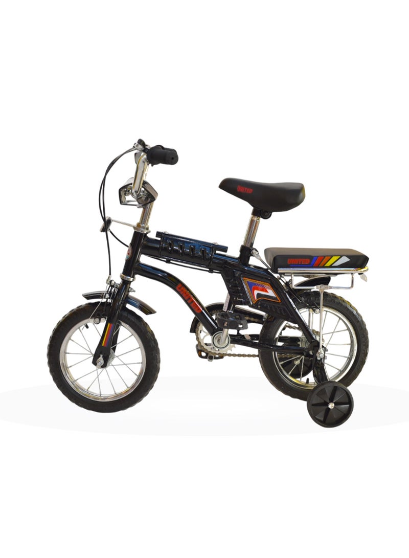 Rambo Children’s Upgraded 16-Inch Rambo Bike for Young Riders – Sturdy Frame, Training Wheels, Front Basket, and Comfortable Seat – Ideal Bicycle for Boys & Girls  - Image 1