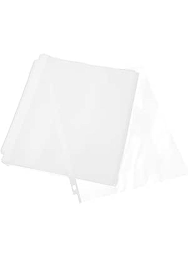 Heavy Duty Plastic Sleeves 50 Pack Clear Document Holders For Organizing Files And Papers Easy Page Turning - Image 1