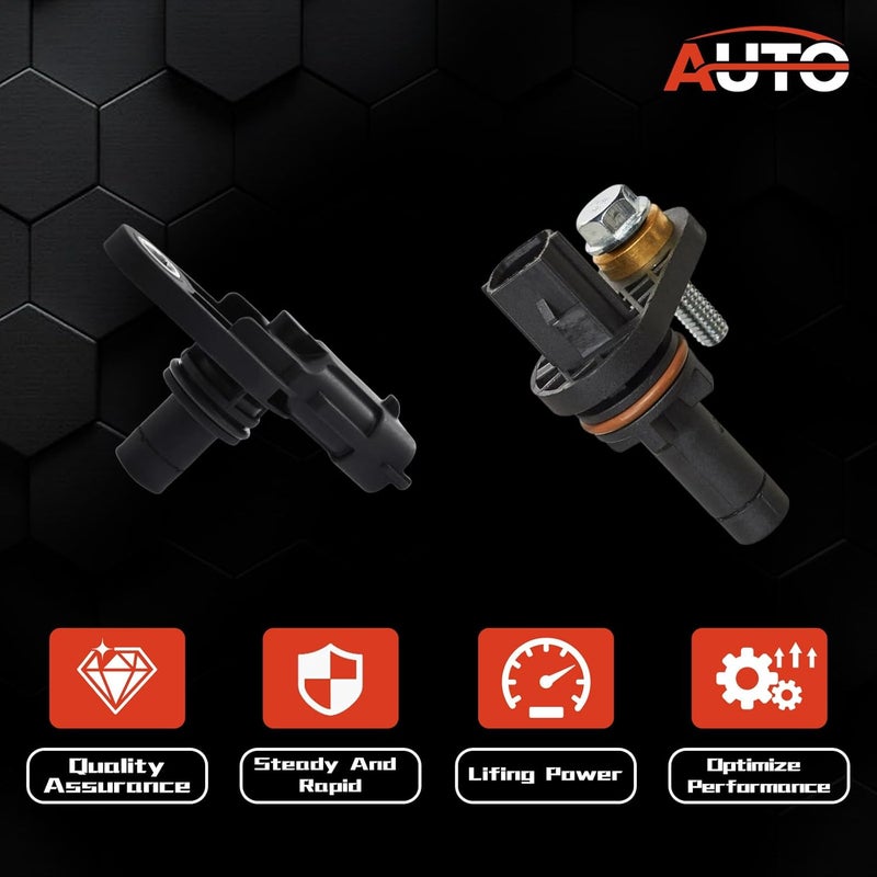 AUTO OCCASION Camshaft Position Sensor Set for Buick, Cadillac, Chevrolet, GMC, Pontiac, SAAB, Saturn, Suzuki - 4Pcs PC762 & 1Pcs 12590991 - Image 5