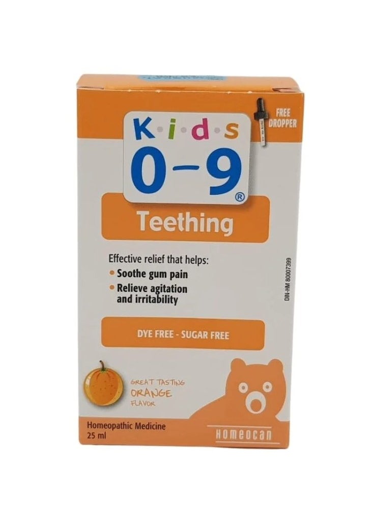 Kids 0-9 - kids 0-9 Teething syrup 25 mL - Image 1