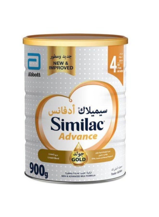Similac Advance Gold 4 Milk Formula 900g | Growing Up Milk Formula for Children