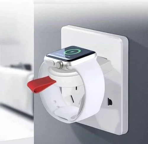 بولهاموبيل Polham Apple Watch 1, 2, 3, 4 ,5, 6 and Watch Se Compatible Magnetic Charger, Mini Design Charger