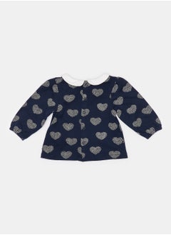 OBAIBI Blue T-Shirt for Girls  - Image 2