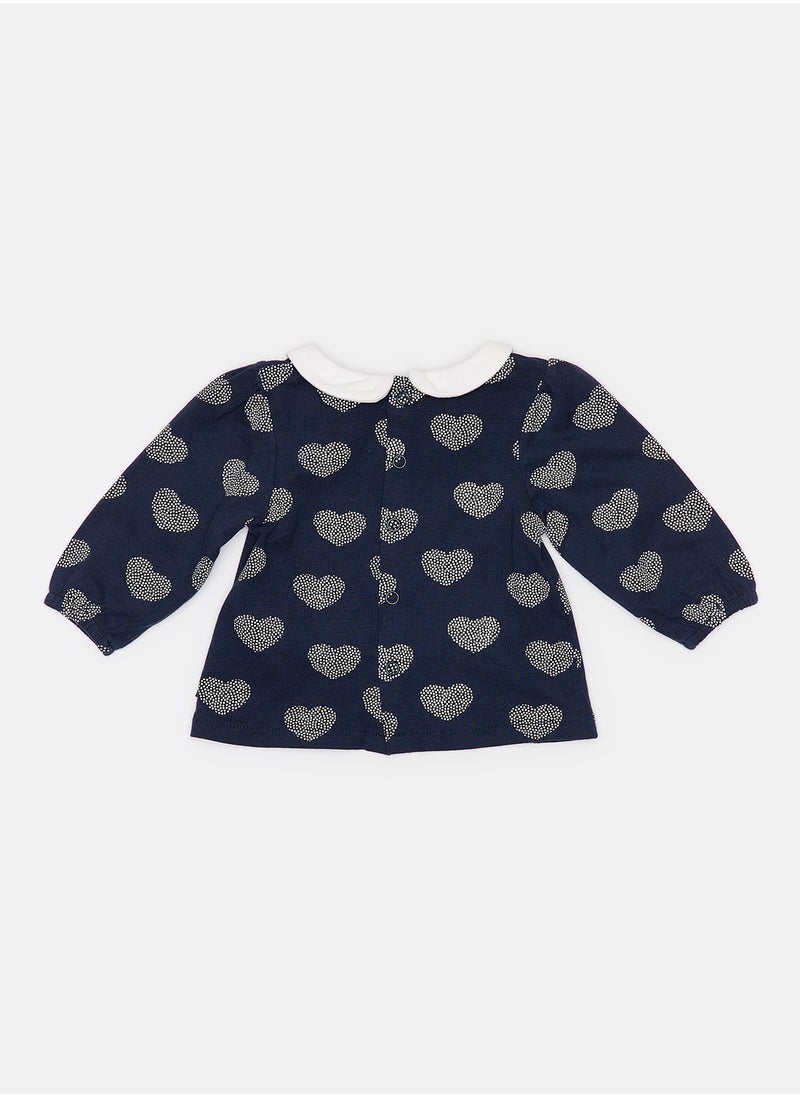 OBAIBI Blue T-Shirt for Girls  - Image 2