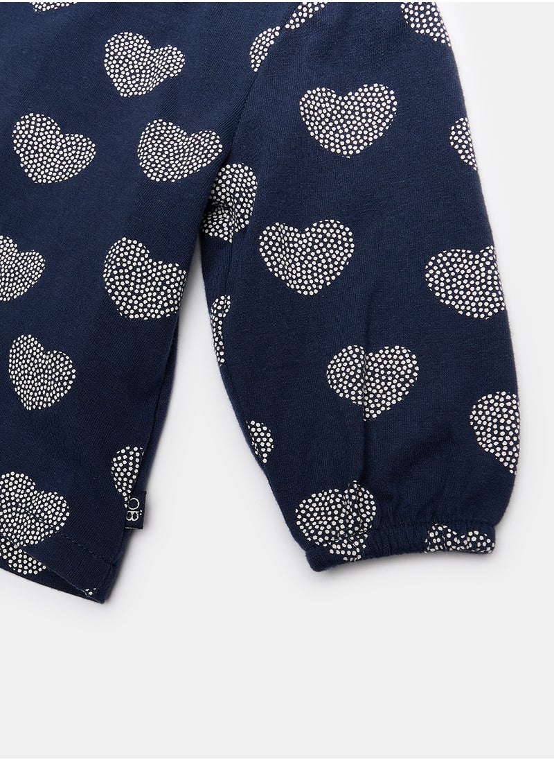 OBAIBI Blue T-Shirt for Girls  - Image 4