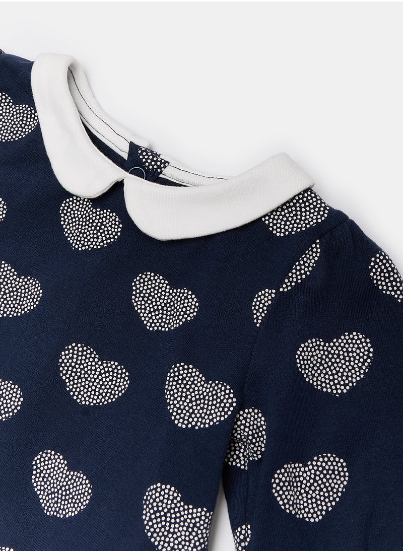 OBAIBI Blue T-Shirt for Girls  - Image 3