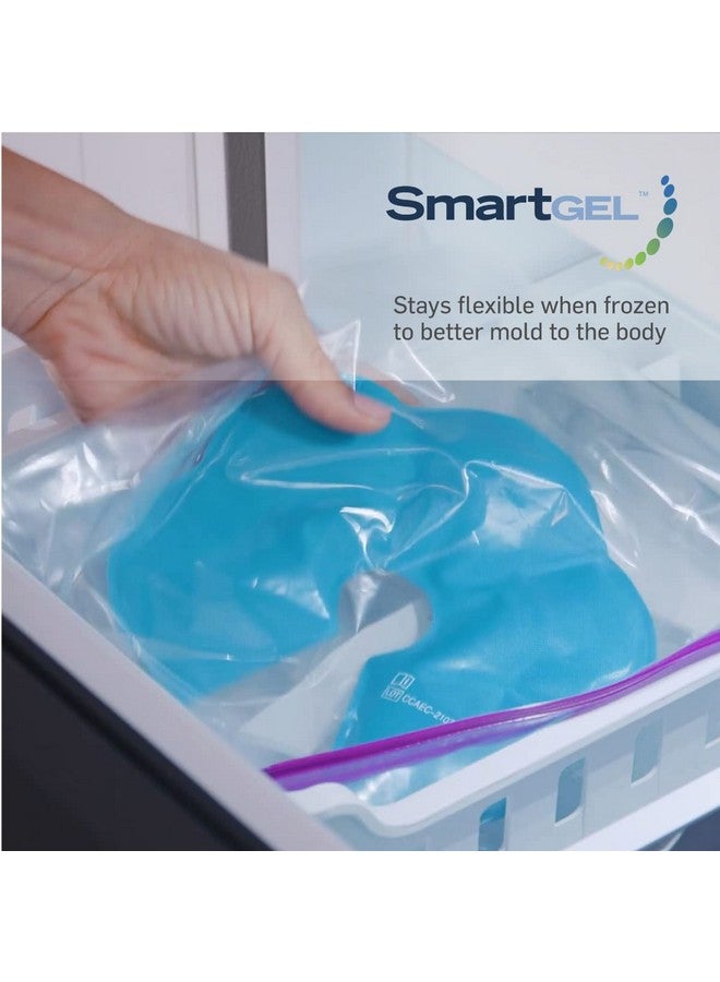 NatraCure Reusable Breast Ice Packs & Breastfeeding Gel Cooling Pads - Nipple Ice Packs for Breastfeeding, Breastfeeding Discomfort, Soreness, Nipple Pain, Mastitis, Engorgement Relief - 2 PK - Image 2