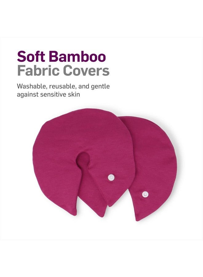 NatraCure Reusable Breast Ice Packs & Breastfeeding Gel Cooling Pads - Nipple Ice Packs for Breastfeeding, Breastfeeding Discomfort, Soreness, Nipple Pain, Mastitis, Engorgement Relief - 2 PK - Image 4