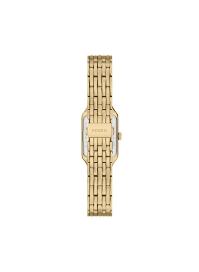 FOSSIL  ES5467 Analog Watch with Gold Plated Metal Bracelet for Women | Best Price UAE