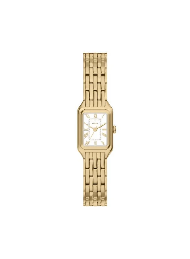 FOSSIL ES5467 Analog Watch with Gold Plated Metal Bracelet