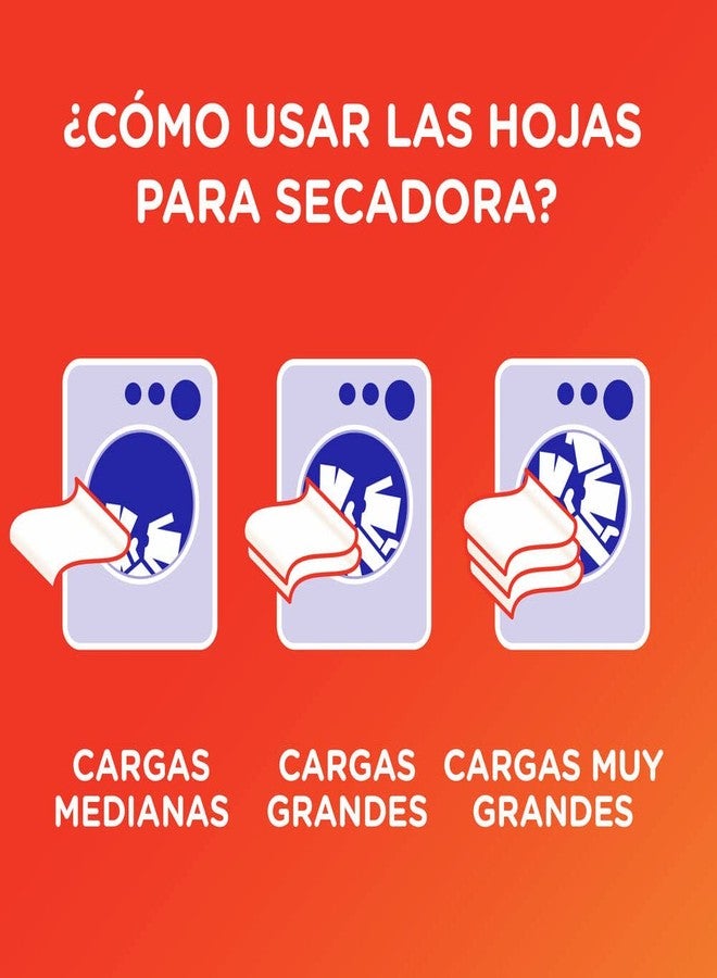 Bounce Fabric Softener Sheets, Orange Outdoor Fresh 160.0 Count - Image 5