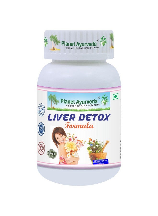 Planet Ayurveda Liver Detox Formula - Natural Liver Detox Supplement, 60 Capsules (Pack of 1) - Image 1
