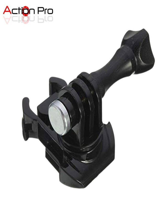 اكشن برو قاعدة تثبيت Action Pro قابلة للدوران 360 درجة مع مشبك سريع الفك، متوافقة مع كاميرات SJCAM SJ4000 وGoPro 13/12/11/10/9/8/7/6/5/4/3 وYi و4K وEken وInsta360 وNoisePlay وغيرها من كاميرات الحركة. - Image 4