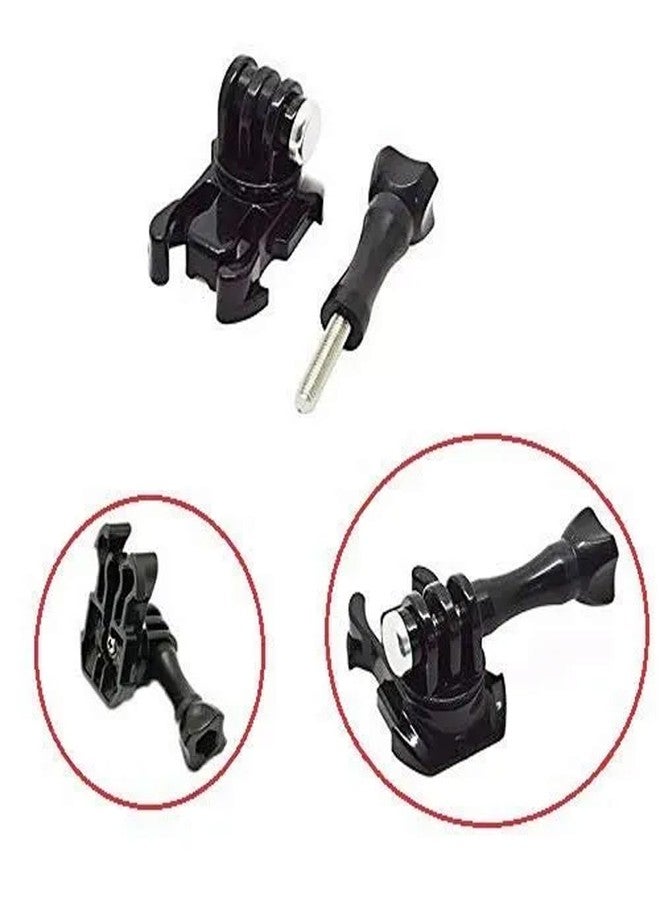 اكشن برو قاعدة تثبيت Action Pro قابلة للدوران 360 درجة مع مشبك سريع الفك، متوافقة مع كاميرات SJCAM SJ4000 وGoPro 13/12/11/10/9/8/7/6/5/4/3 وYi و4K وEken وInsta360 وNoisePlay وغيرها من كاميرات الحركة. - Image 5