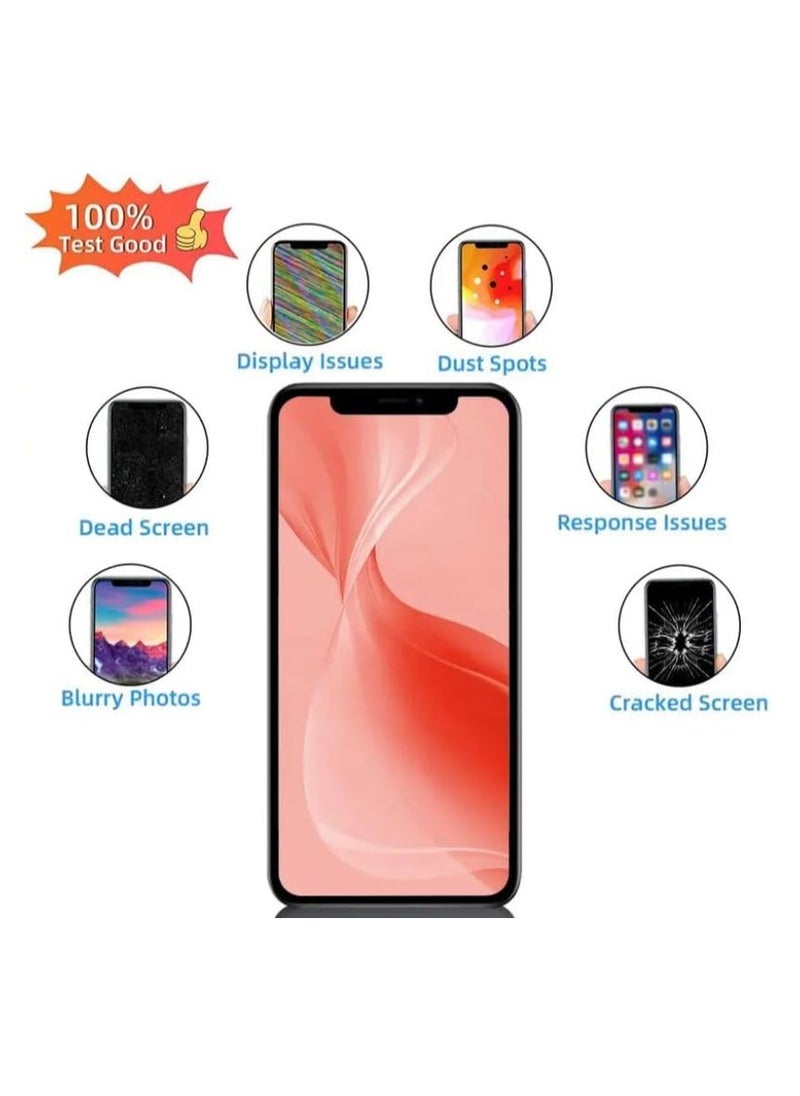 RYN - Screen Replacement Compatible for iPhone 14 LCD Screen 6.1" Touch Glass Display Digitizer Full Assembly with Repair Tool Kit - Image 1