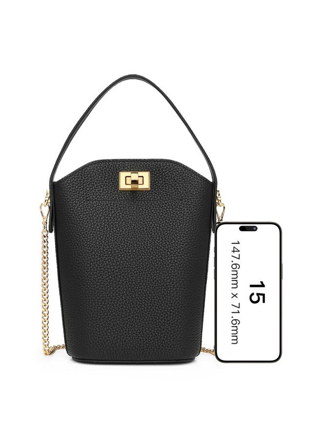 Goldlion Women's Handbag, Shoulder Bag, Chain Crossbody Bag, Mini Bag, Phone Pouch, Birthday Gift - Image 4
