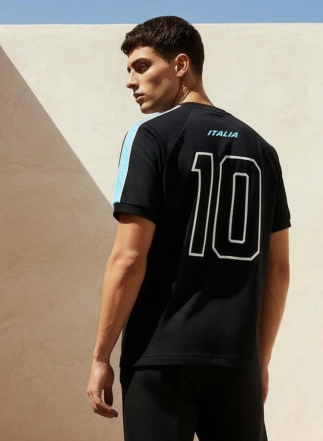 Splash Active  Men FIFA 26 Italia Raglan T-shirt for Men | Best Price UAE