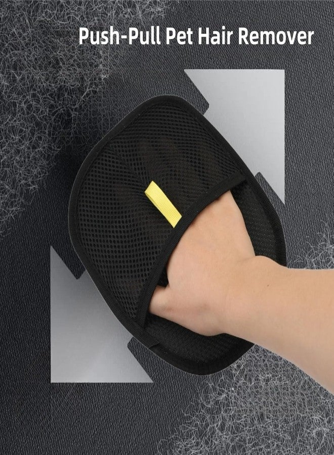 Canipel Pet Hair Remover Glove for Cats & Dogs, Electrostatic Pet Hair Removal Glove Mitt Cleaning Glove for Furniture, Carpets, Car Seats - Image 3